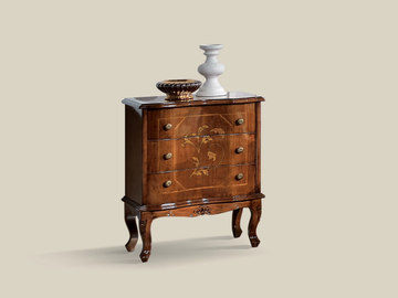 121 - Wooden bedside table with drawers by Tarocco Vaccari Group - view 2